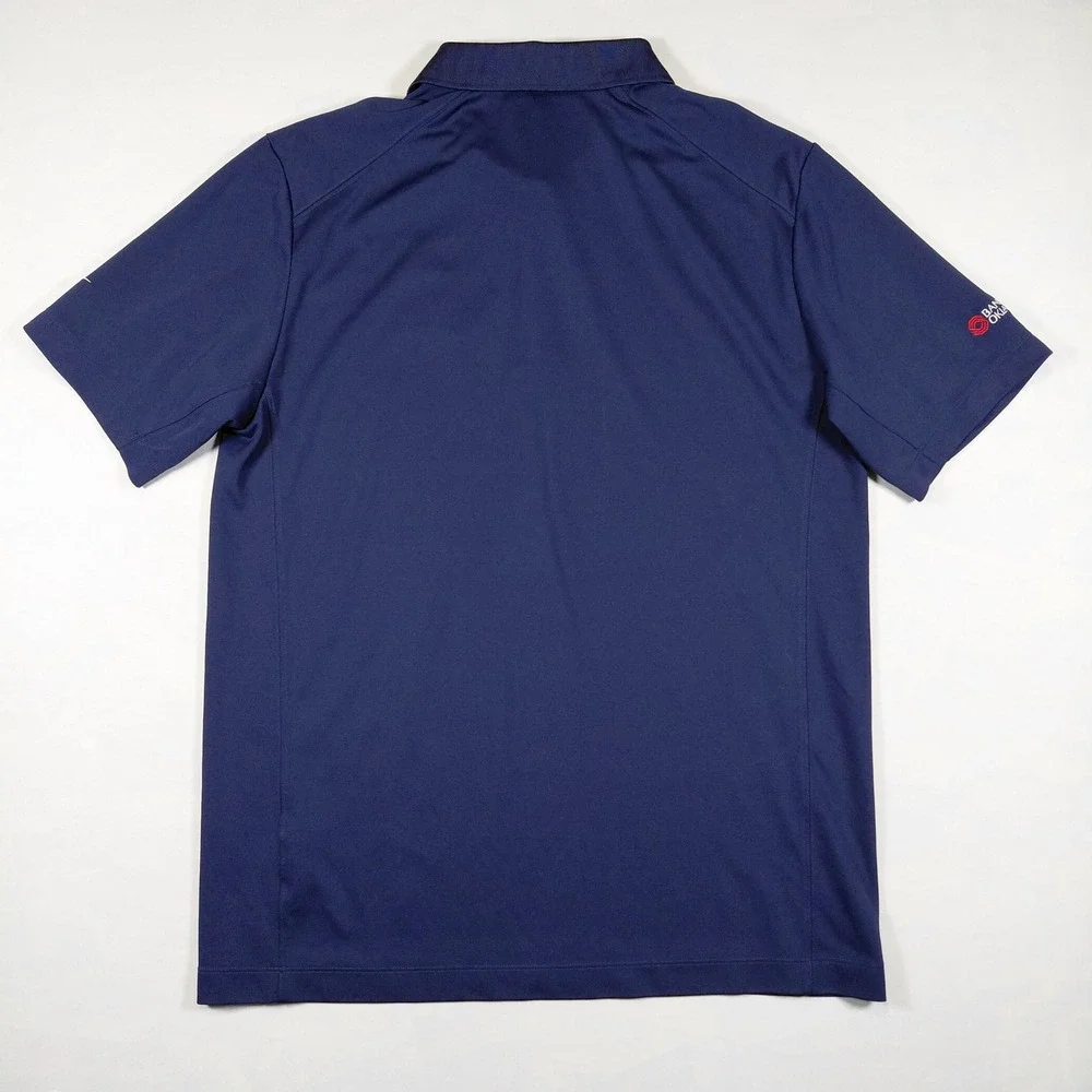 Nike Golf Tour Performance Dri-Fit Polo Shirt Navy Blue The Patriot Mens Large‎